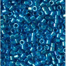 Miyuki delica Beads 11/0 - Fancy lined teal blue DB-2385
